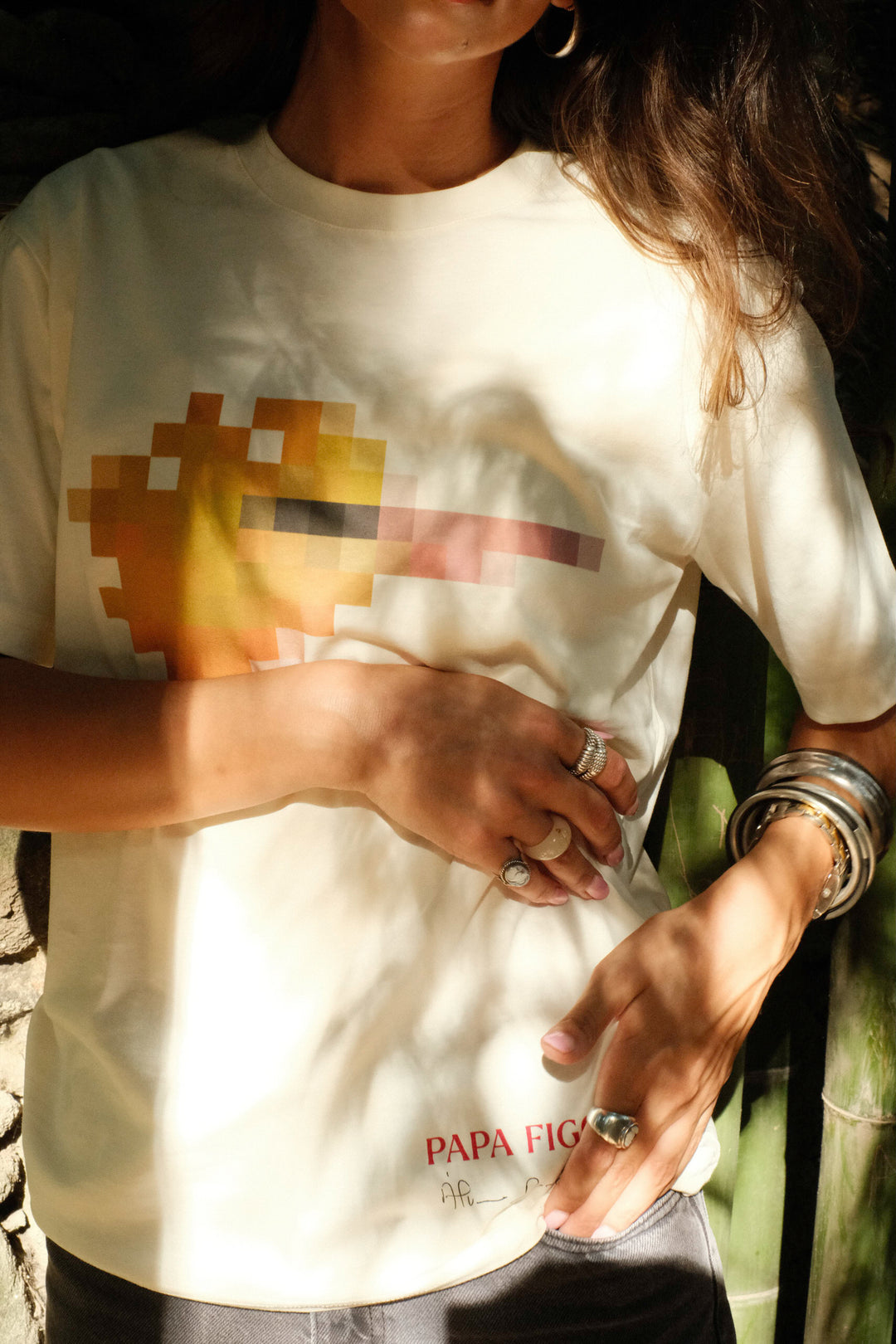 PAPA-FIGOS x DREWM Short Sleeve T-shirt